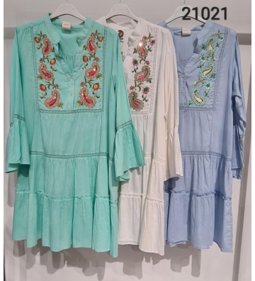 KURTA PEDRERIA FLOR 21021