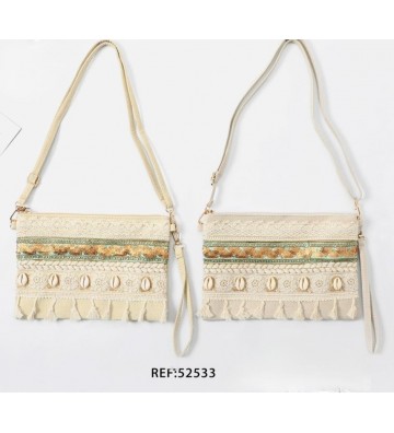 BOLSO CROCHET Y CARACOLAS...