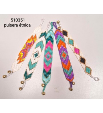 PULSERA PEDRERIA ETNICA