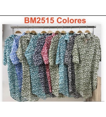 KURTA CUELLO PRINT BM2515