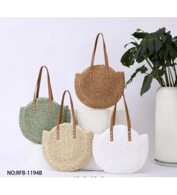 BOLSO CESTA RAFIA RFB1194