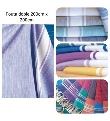 FOUTA DOBLE 200*200 TUNEZ