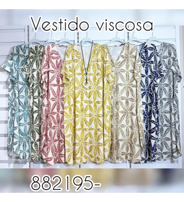 VESTIDO ANCHO `PRINT 882195