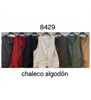 CHALECO ALGODON 8429