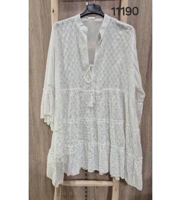 KURTA BLANCA FANTASIA 11190