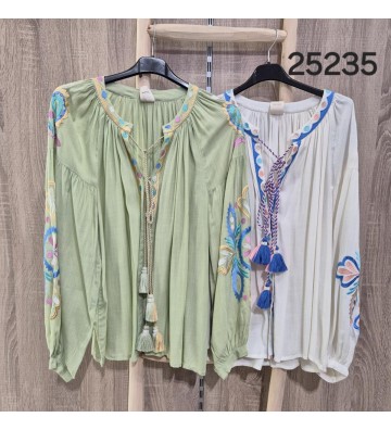 BLUSA BORDADA 25235