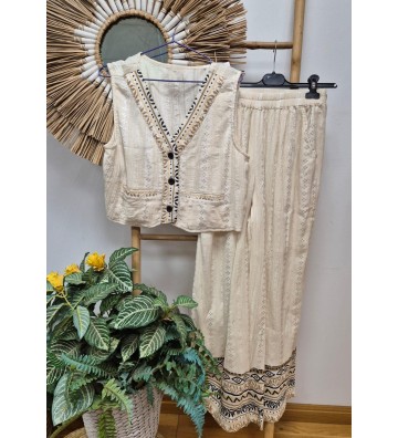 CONJUNTO RUSTICO PANTALON...