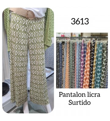 PANTALON LICRA SURTIOD...