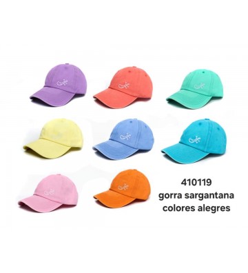 GORRA BORDADA SARGANTANA...