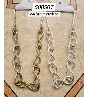 COLLAR METALICO ONDAS 