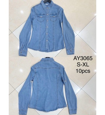 CAMISA VAQUERA BOTON AY3065