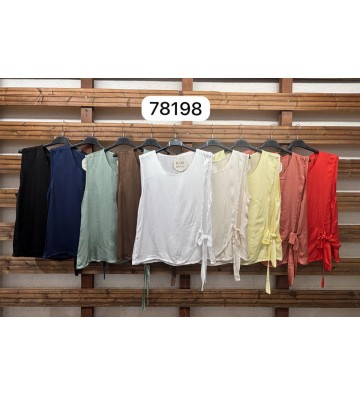 BLUSA RASO NUDO CRUZADA 78198