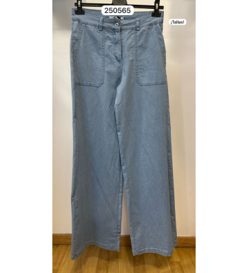 PANTALON VAQUERO ACAMPANADO...