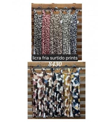 VESTIDO LARGO LICRA FRIA...