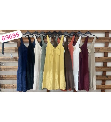 VESTIDO CORTO NUDO 69695