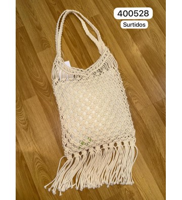 BOLSO CROHET FLECOS M8505