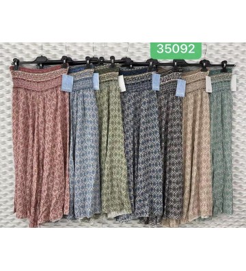 PANTALON PRINT ETNICO 35092