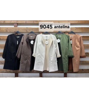 CHAQUETA LARGA ANTELINA 9045