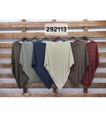 PONCHO PUNTO BRILLO 6069