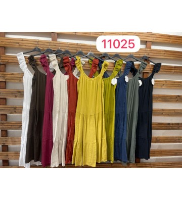 VESTIDO LARGO ANCHO 11025