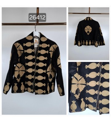 CHAQUETA BORDADA INDIA 26412