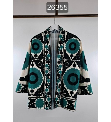 CHAQUETA BORDADA INDIA 26355
