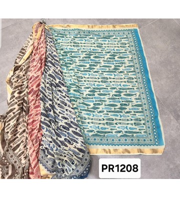 PAREO FULAR ETNICO PECES...