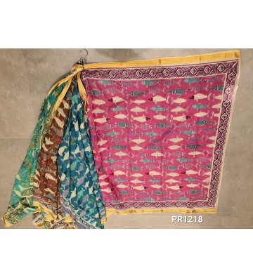 PAREO FULAR ETNICO PECES...