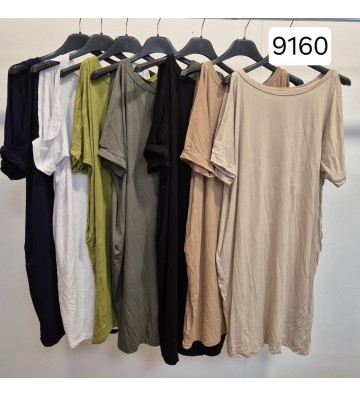 VESTIDO CAMISETA HOMBRO...