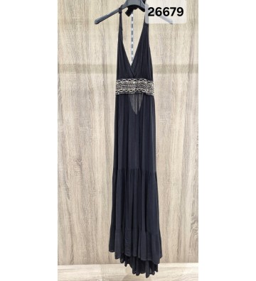 VESTIDO LARGO CINTURA...