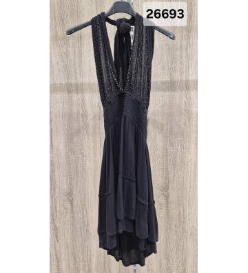 VESTIDO CORTO ATADO CUELLO...