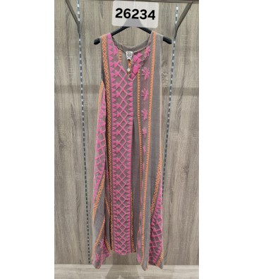 VESTIDO AZTECA LARGO 26234