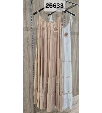 VESTIDO COTTON RUSTICO...