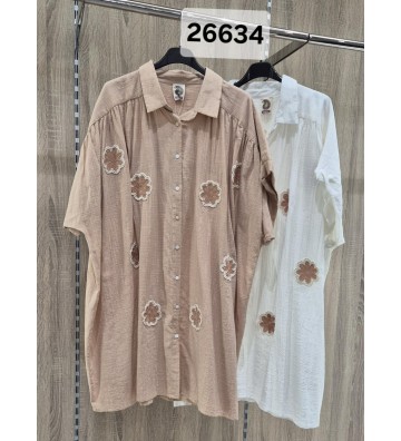 VESTIDO COTTON RUSTICO...