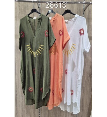 VESTIDO COTTON RUSTICO...