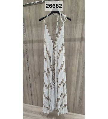 VESTIDO RUSTICO DORADO...