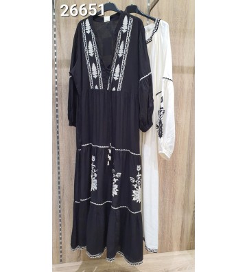 VESTIDO ANCHO M/LARGA...