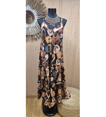 VESTIDO VISCOSA ANCHO PRINT