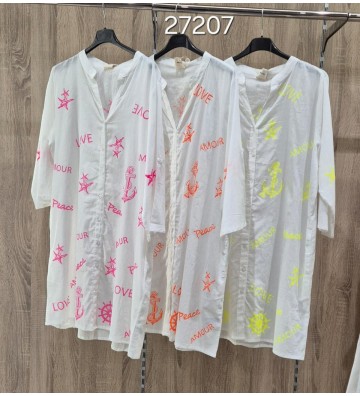 KURTA BLANCO FLUOR LOVE 27207