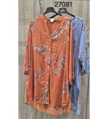 KURTA ESPIGA BOTONES 27081