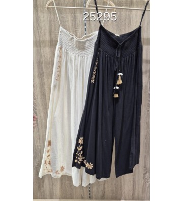 PANTALON BAMBULA BORDADO 25295