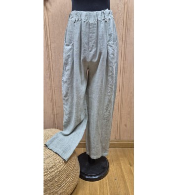 PANTALON NATUR BOLSILLOS