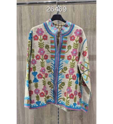CHAQUETA BORDADA 26469
