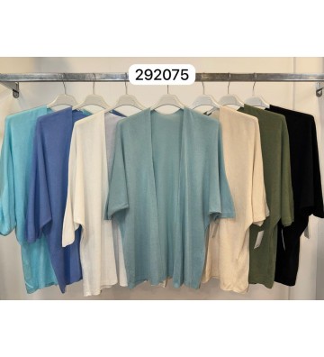 CHAQUETA PUNTO ABIERTA...