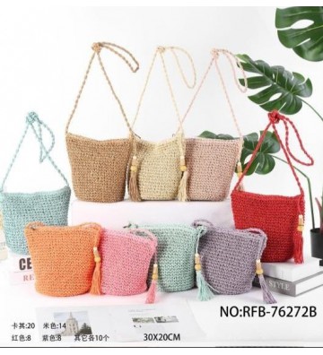 BOLSO RAFIA BANDOLERA...