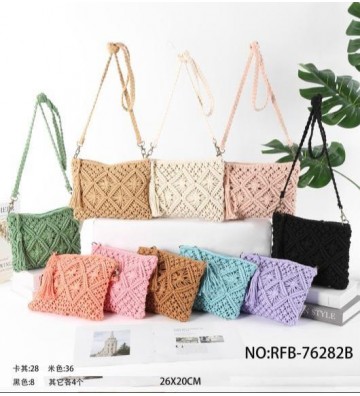 BOLSO CROCHET CREMALLERA...