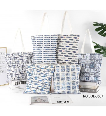 BOLSO SHOPPING PECES BOL3607