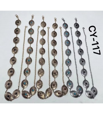 CINTURON METALICO OVALADO...