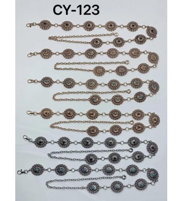 CINTURON METALICO REDONDO...