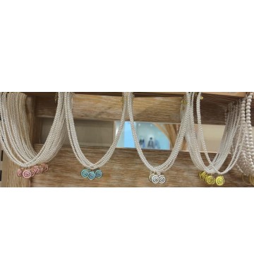 COLLAR PERLAS Y ADORNO